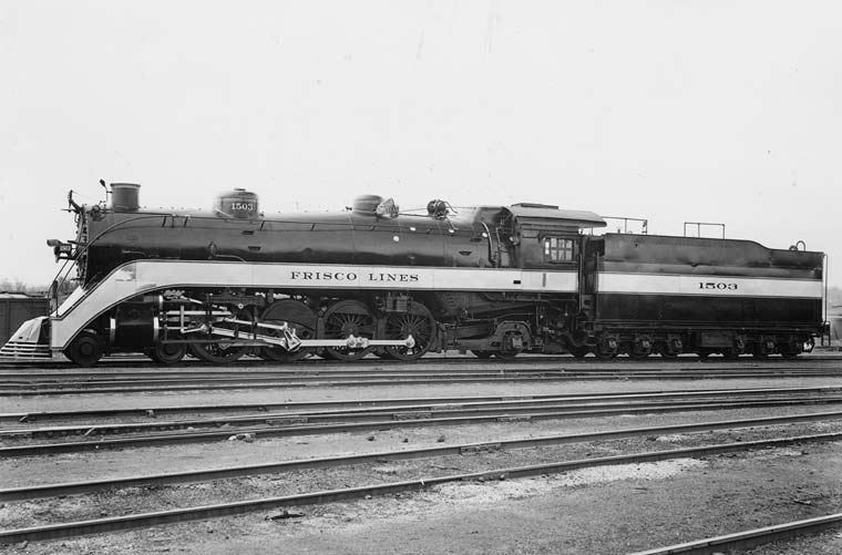 Locomotive 1503 - The Frisco - A Look Back at the Saint Louis-San