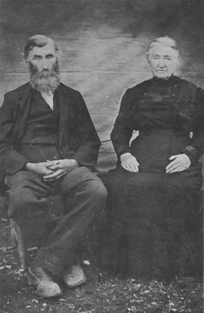 Taylor Bray at age 76, four years before his death, with his wife, Mary Ann Marley Bray.