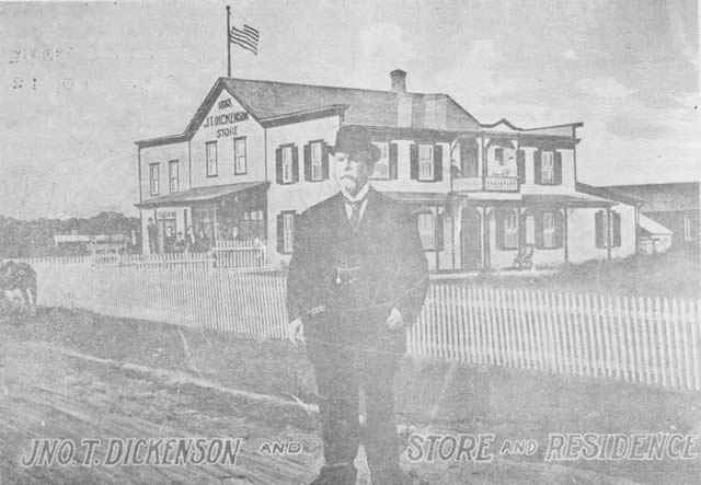 Jno. T. Dickenson and Store and Residence