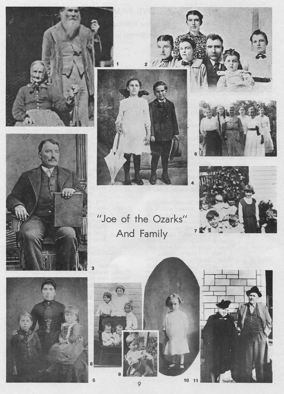 'Joe of the Ozarks' and Family