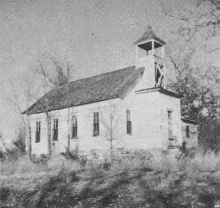 Helprey School House. Lizzie Sims sons attended it. Also served as church.