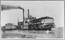  Steamboat Sultana at Helena Ark., 1865