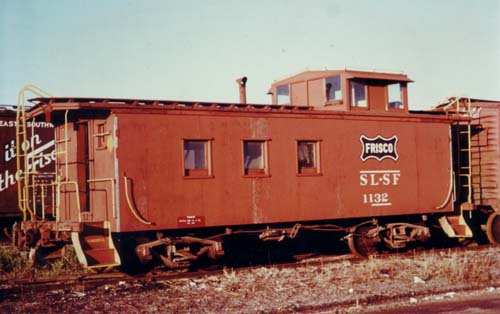 K4 S Decals SLSF Frisco Caboose White 