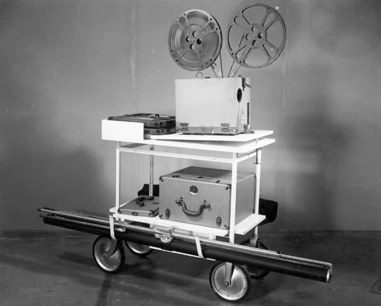Film Projector Cart
