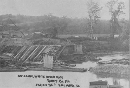 Building White River Dam