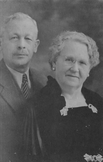 Mr. and Mrs. Jacob Mueller on their Golden Wedding Anniversary.
