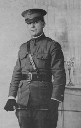 1917. Major Awbrey served 22 months overseas during the first world war.