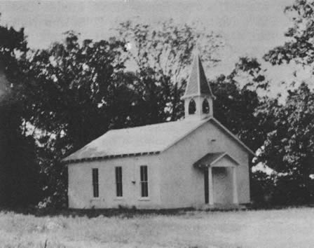 The old Taneyville Chapel after remodeling in 1945.